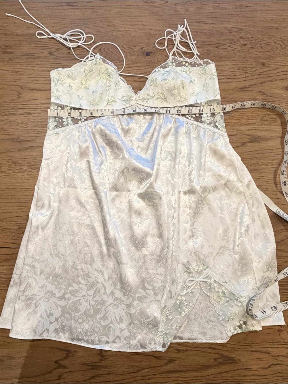 NWT For Love & Lemons Large Baby’s Breath Slip Dress - Picture 13 of 14